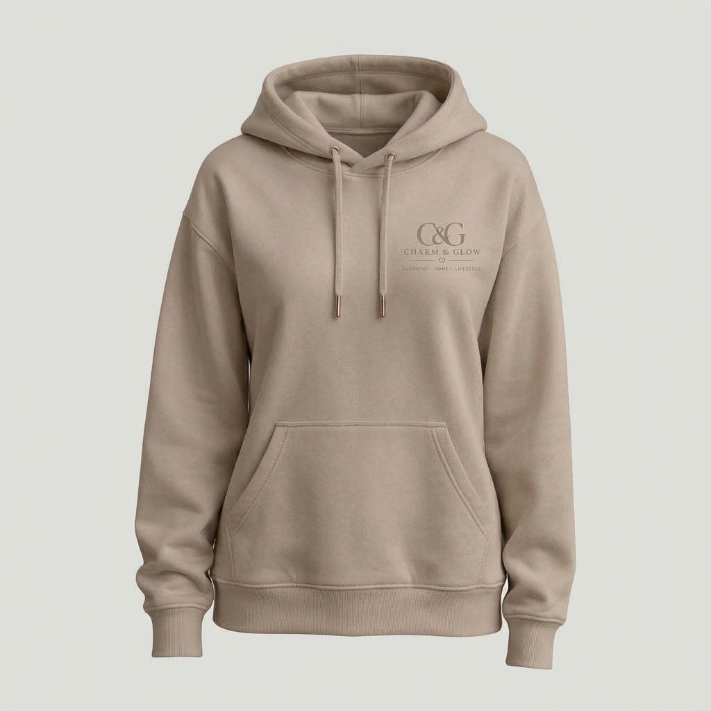 Beige Hoodie